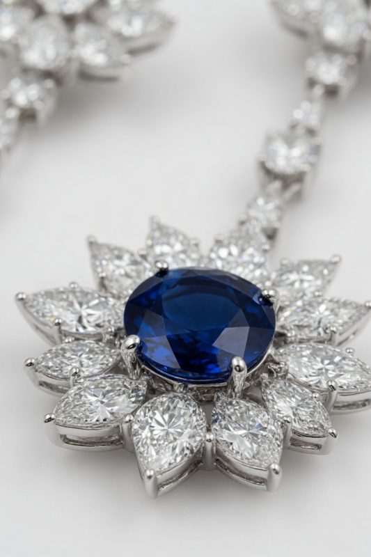 Royal Starfall Sapphire Earrings