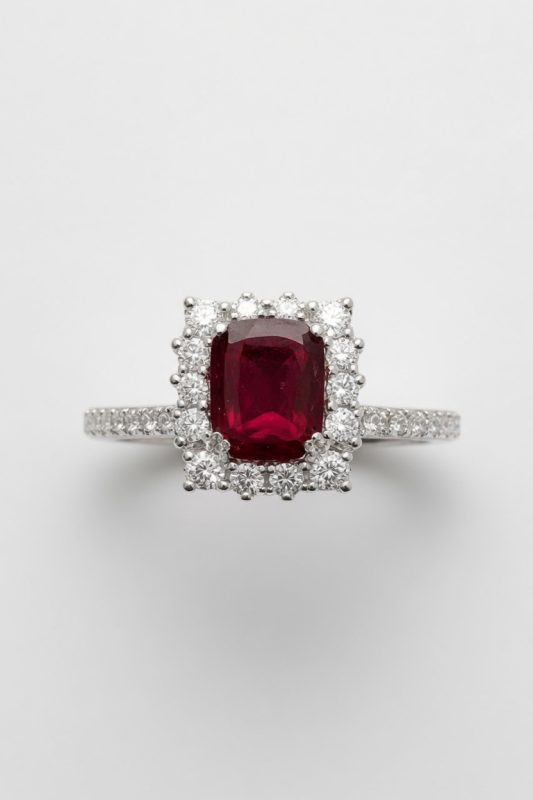Ruby Radiance Ring