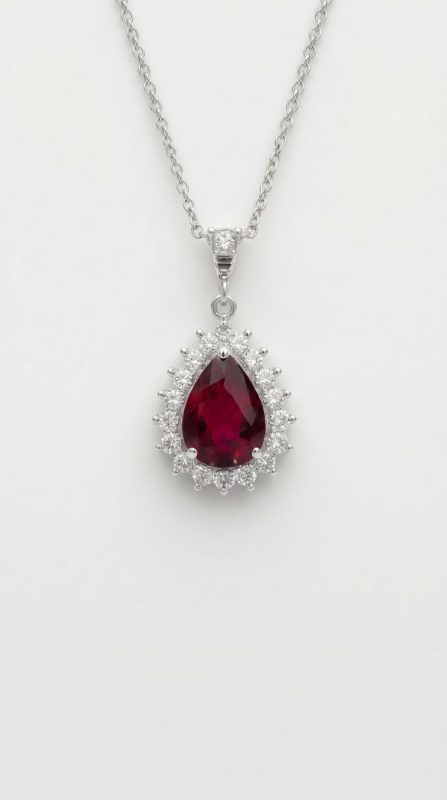 Pendant with Ruby