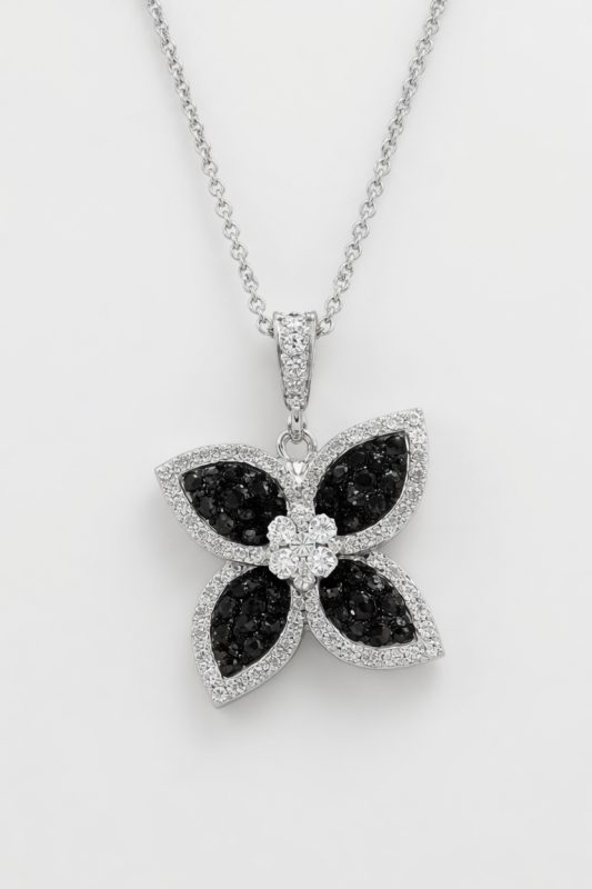 Noir Bloom Pendant
