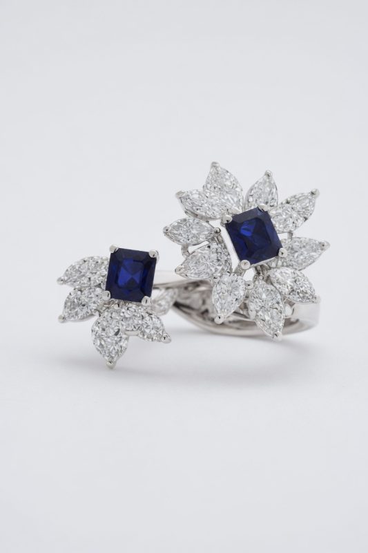 Sapphire Bloom Ring